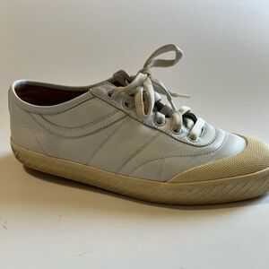 Bally Switzerland Smitt White Sneaker Leather Size 7.5